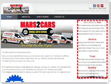 Tablet Screenshot of mars2cars.net
